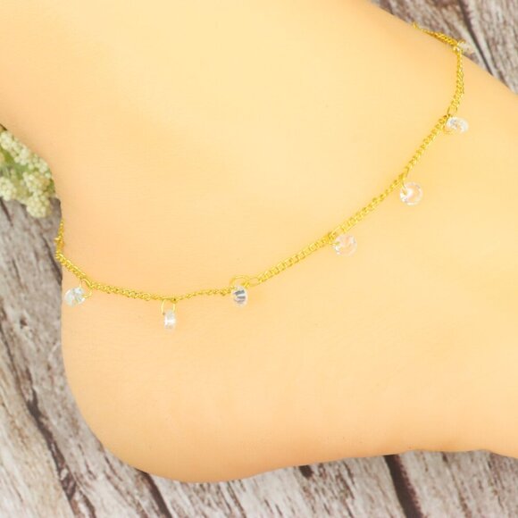 Dainty Anklet for Women – Elegant Everyday Jewelry & Perfect Gift | MLCRC1001 - Picture 7 of 10